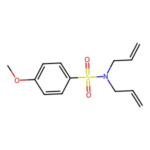 [(4-Methoxyphenyl)sulfonyl]diprop-2-enylamine structure