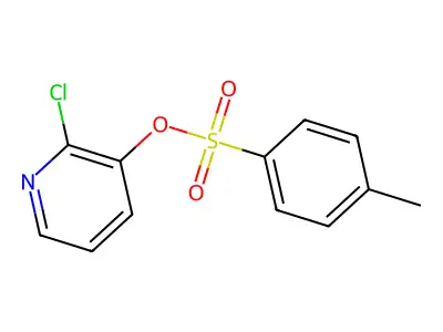 2-氯pyridi正-3-yl 4-甲基苯-1-磺酸盐 structure