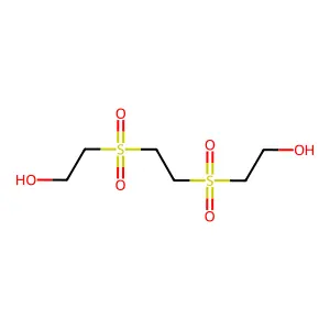 2,2'-(Ethane-1,2-diyldisulfonyl)diethanol structure