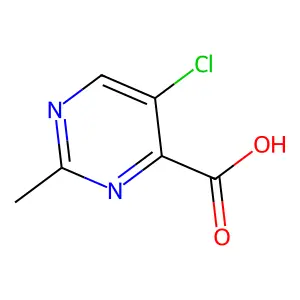 5-Chloro-2-methylpyrimidine-4-carboxylic acid structure