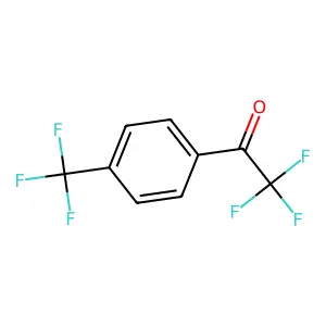 2,2,2-Trifluoro-4'-(trifluoromethyl)acetophenone structure