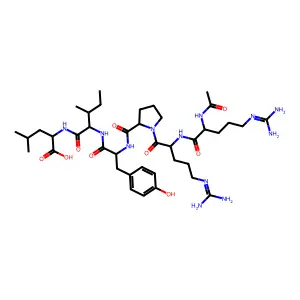 Acetylneurotensin (8-13) structure