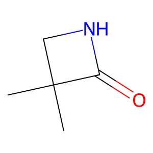 3,3-Dimethylazetidin-2-one structure