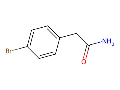 2-(4-Bromophenyl)acetamide structure