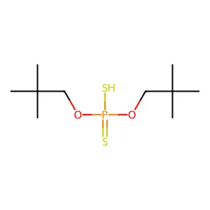 1-Propanol, 2,2-dimethyl-, hydrogen phosphorodithioate structure