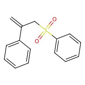 ((2-Phenylallyl)sulfonyl)benzene structure