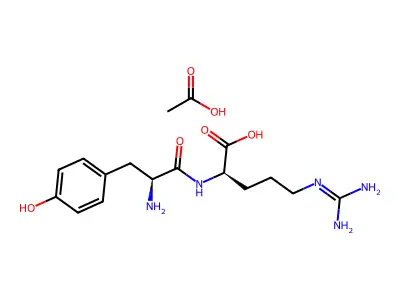 d[-Arg-2]KYOTORPHAN ACETATE structure