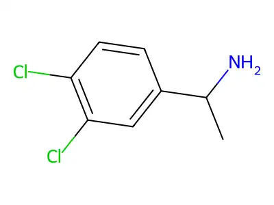 (R)-1-(3,4-dichlorophenyl)ethanamine structure