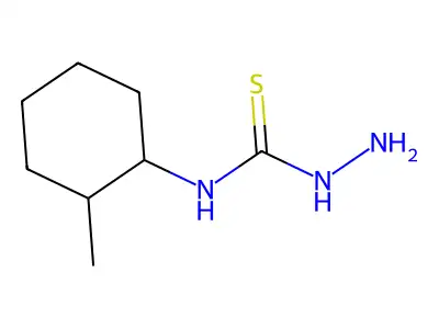 N-(2-Methylcyclohexyl)hydrazinecarbothioamide structure