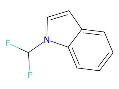 1-(Difluoromethyl)-1H-indole structure