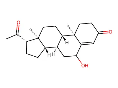 6-Hydroxyprogesterone structure