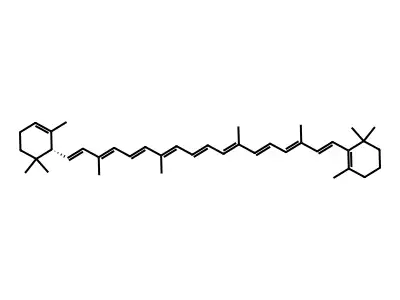 Α-胡萝卜素 structure