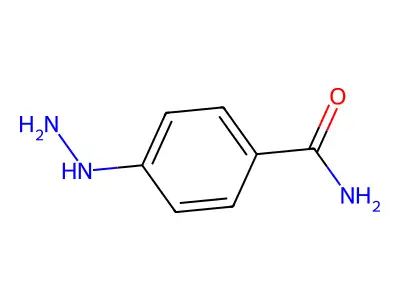4-Hydrazinylbenzamide structure