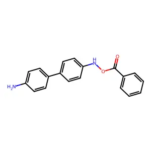 (1,1'-联苯)-4,4'-二胺N-(苯甲酰氧基)衍生物 structure