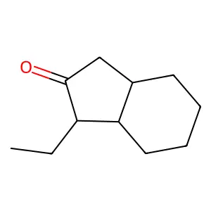 2H-Inden-2-one, 1-ethyloctahydro- structure