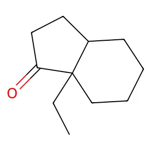 1H-Inden-1-one, 7a-ethyloctahydro- structure