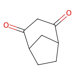 Bicyclo(3.2.1)octane-2,4-dione structure
