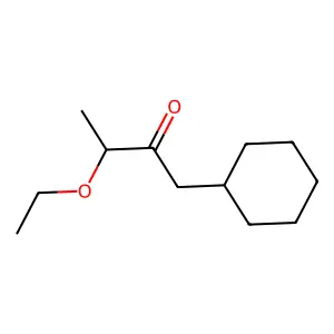 1-Cyclohexyl-3-ethoxy-2-butanone structure