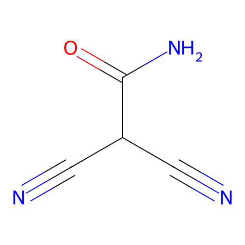 Bis-cyanoacetamide structure
