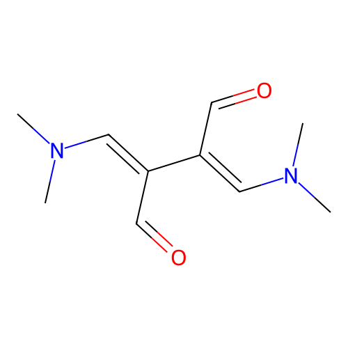 2,3-Bis(dimethylaminomethylidene)butanedial structure