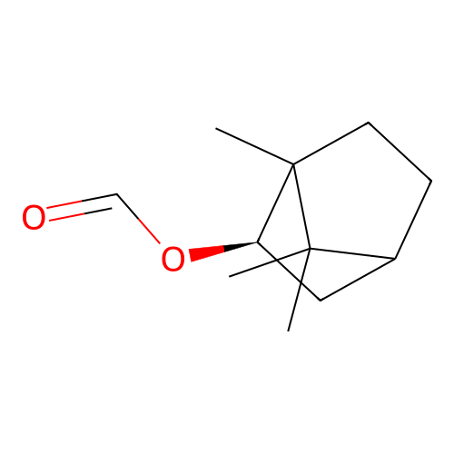 甲酸冰片酯 structure