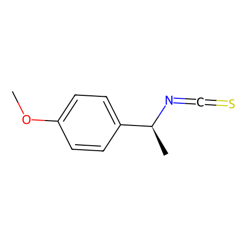 1-[(1S)-1-ISOTHIOCYANATOETHYL]-4-METHOXYBENZENE structure