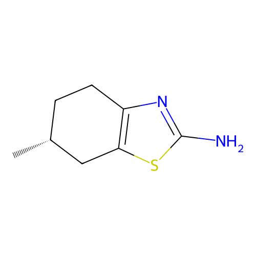(R)-6-Methyl-4,5,6,7-tetrahydrobenzo[d]thiazol-2-amine structure