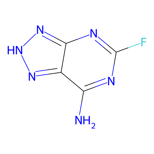 5-fluoro-2H-triazolo[4,5-d]pyrimidin-7-amine structure