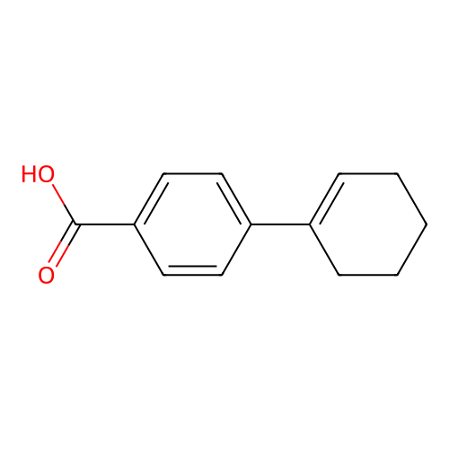 4-(Cyclohex-1-en-1-yl)benzoic acid structure
