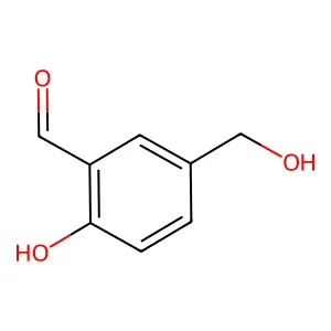 2-羟基-5-(羟甲基)苯甲醛 structure
