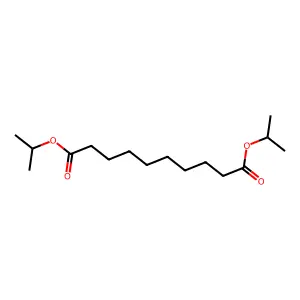 癸二酸二异丙酯 structure