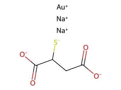 (R)-硫代苹果酸 structure