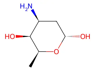 Daunosamine structure