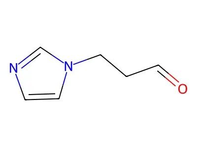 1H-Imidazole-1-propanal structure