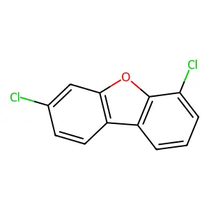 3,6-Dichlorodibenzofuran structure