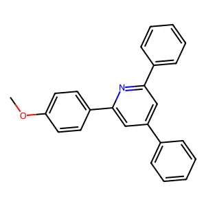 2-(4-Methoxyphenyl)-4,6-diphenylpyridine structure