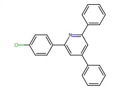 2-(4-Chlorophenyl)-4,6-diphenylpyridine structure
