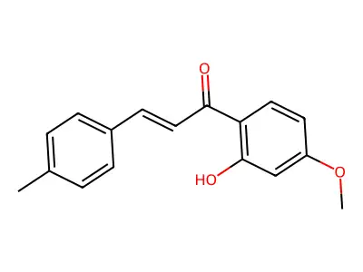 2-Propen-1-one, 1-(2-hydroxy-4-methoxyphenyl)-3-(4-methylphenyl)- structure