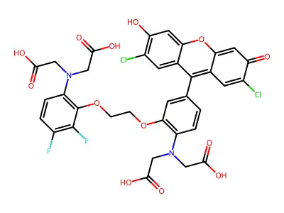 Fluo-3FF (potassium salt) structure