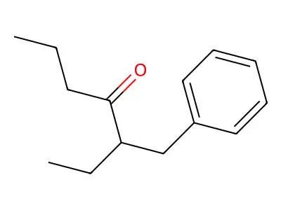 3-Benzyl-4-heptanone structure