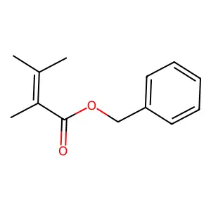 Benzyl 2,3-dimethylcrotonate structure
