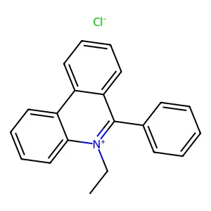 5-乙基-6-苯基菲啶𬭩氯化物 structure