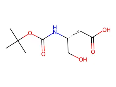 3-(Boc-amino)-4-hydroxybutanoic Acid structure