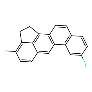 Benz(j)aceanthrylene, 8-fluoro-1,2-dihydro-3-methyl- structure