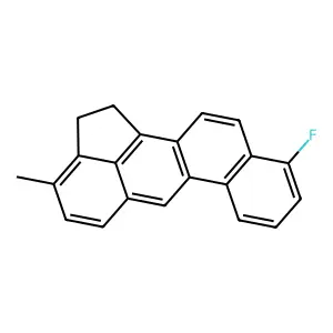 Benz(j)aceanthrylene, 10-fluoro-1,2-dihydro-3-methyl- structure