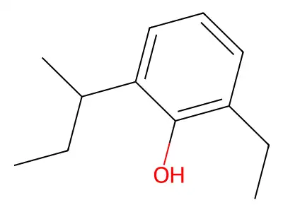 2-(Butan-2-yl)-6-ethylphenol structure