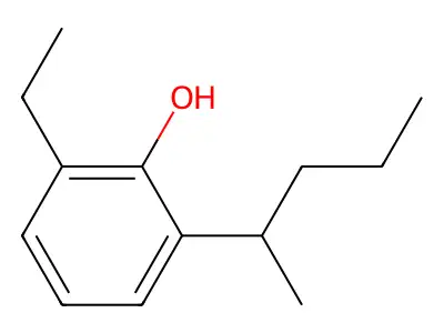 2-Ethyl-6-(pentan-2-yl)phenol structure