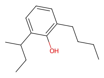 Phenol, 2-butyl-6-sec-butyl- structure