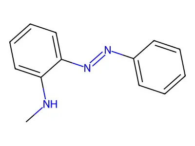 N-Methyl-2-(2-phenyldiazenyl)benzenamine structure