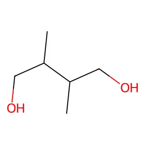 Meso-2,3-dimethyl-1,4-butanediol structure